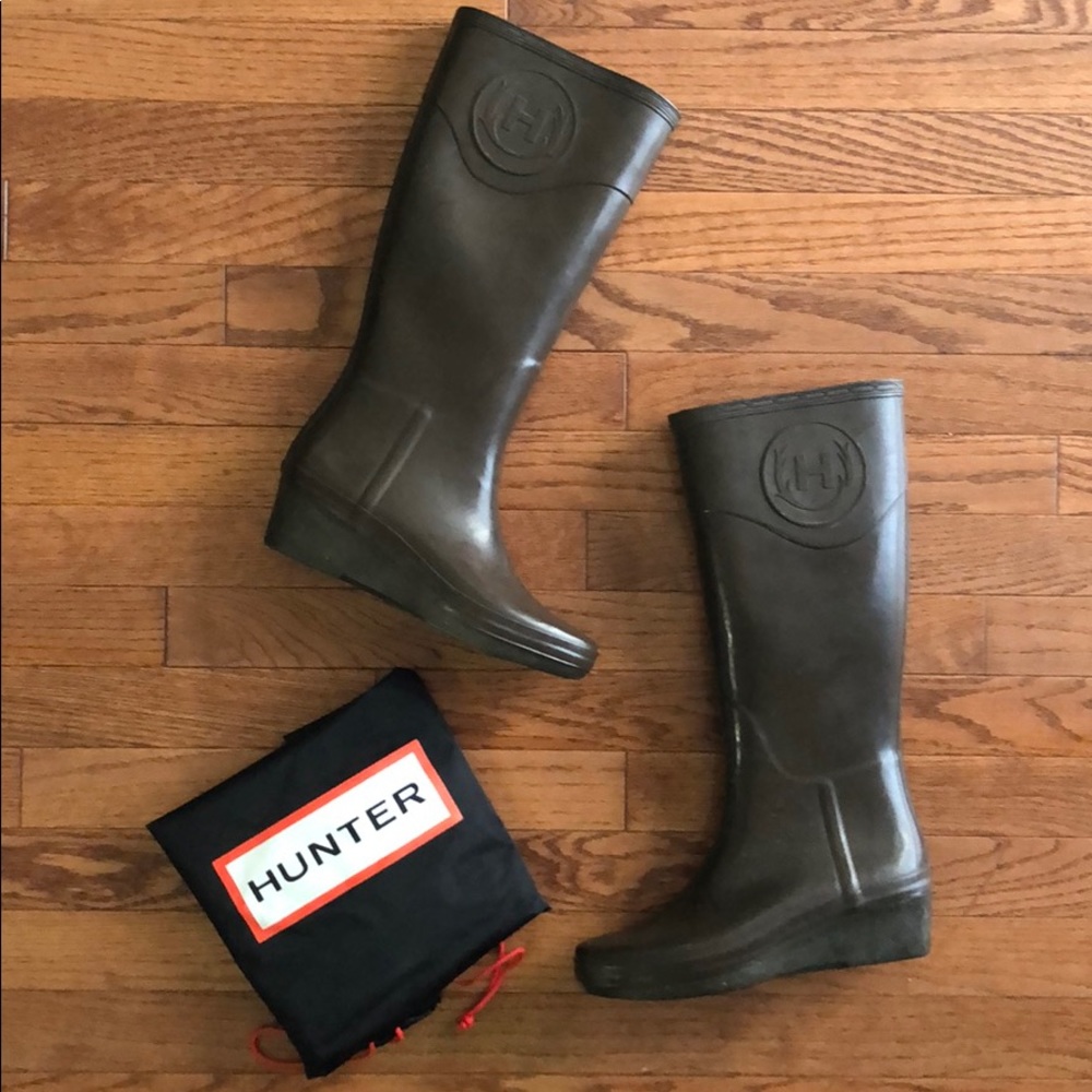 Hunter Boots in Zermatt Style w/ Dust Bag